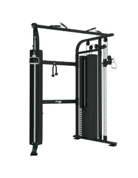 Virtufit cc100 cable crossover - podwójny regulowany wyciąg - trenażer funkcjonalny