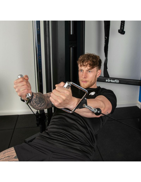 Virtufit cc100 cable crossover - podwójny regulowany wyciąg - trenażer funkcjonalny