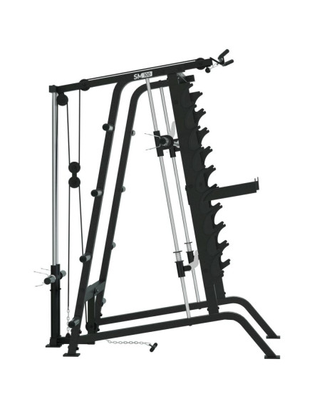 Virtufit sm100 smith machine - z stacją wyciągową - stacja siłowa