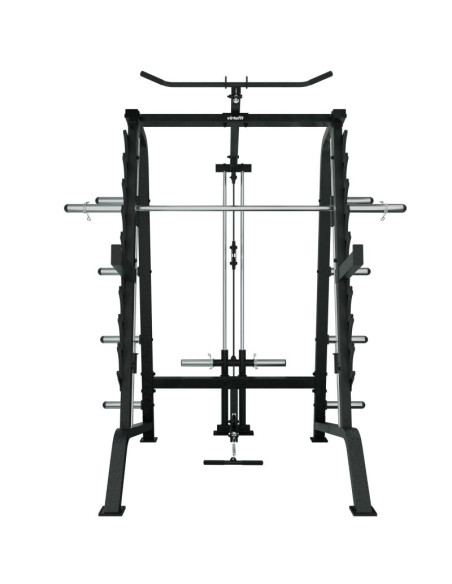 Virtufit sm100 smith machine - z stacją wyciągową - stacja siłowa