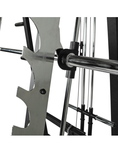 Virtufit sm100 smith machine - z stacją wyciągową - stacja siłowa