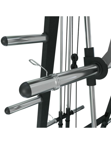 Virtufit sm100 smith machine - z stacją wyciągową - stacja siłowa