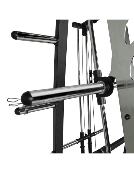 Virtufit sm100 smith machine - z stacją wyciągową - stacja siłowa