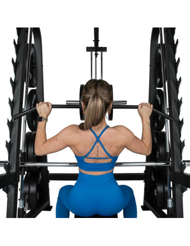 Virtufit sm100 smith machine - z stacją wyciągową - stacja siłowa