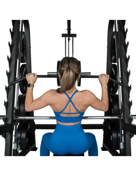 Virtufit sm100 smith machine - z stacją wyciągową - stacja siłowa