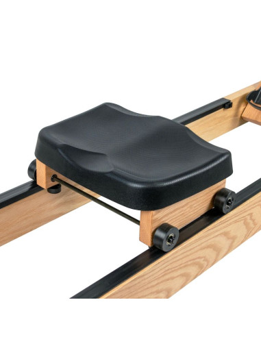 Virtufit elite drewniany wioślarz z oporem wodnym - drewno/dąb