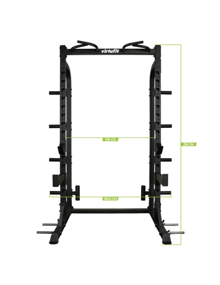 Virtufit hr100 half rack - stojak do przysiadów - stacja siłowa