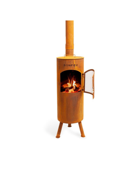 Bf kominek ogrodowy bongiano lp rdzawy