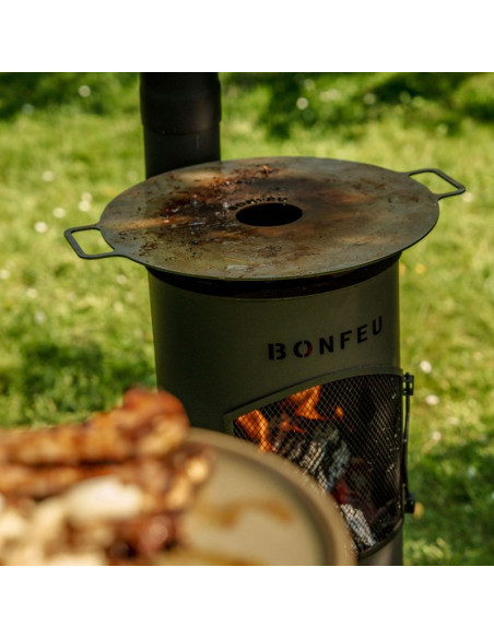 Bf kominek ogrodowy bongiano lp rdzawy