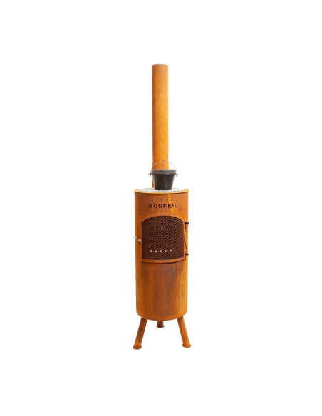 Bf kominek ogrodowy bongiano lp rdzawy