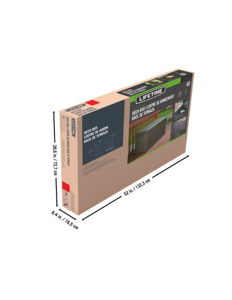 Schowek ogrodowy 439 l 60089