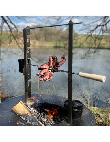 Bf stelaż z rożnem do planchy