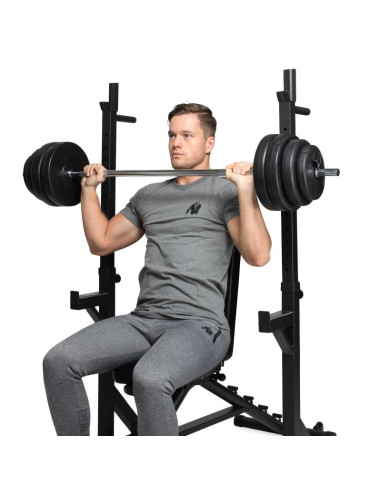 Virtufit regulowany stojak do przysiadów