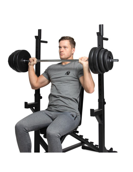 Virtufit regulowany stojak do przysiadów