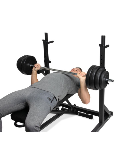 Virtufit regulowany stojak do przysiadów