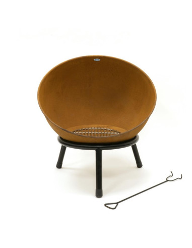 Heat palenisko ogrodowe kappa ø60 rdzawe