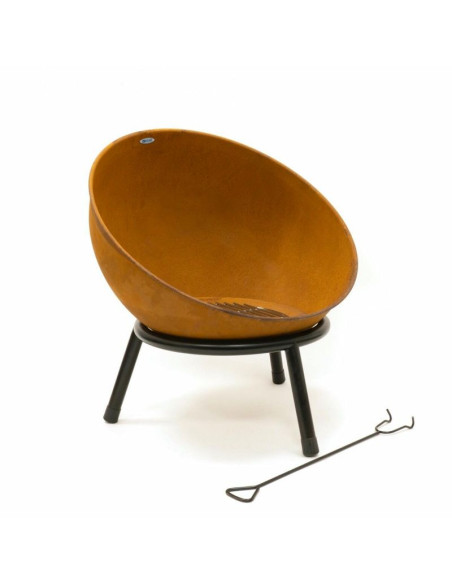 Heat palenisko ogrodowe kappa ø60 rdzawe