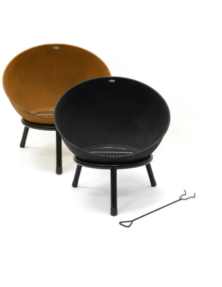 Heat palenisko ogrodowe kappa ø60 rdzawe