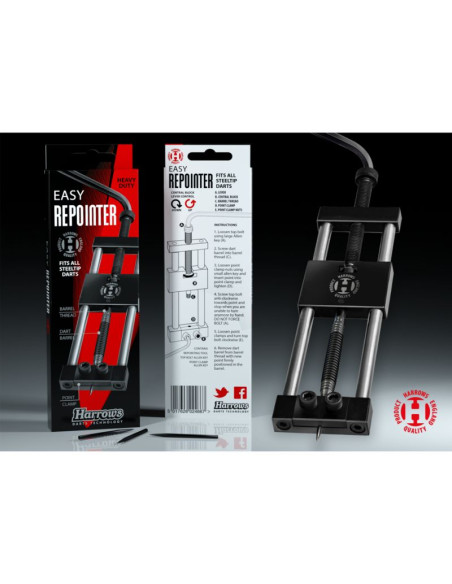 Harrows easy re-pointer maszynka do wymiany ostrych grotów