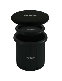 Virtufit wanna lodowa xxl - 375 litrów - antracyt - z akcesoriami 2