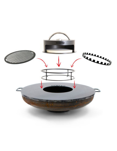 Bonfeu pierścień do szaszłyków