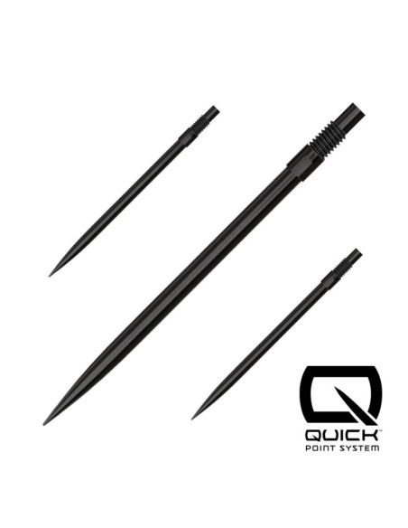 Końcówki harrows quick point black