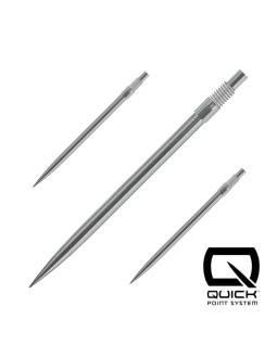 Końcówki harrows quick point silver