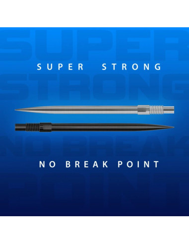 Końcówki harrows quick point silver