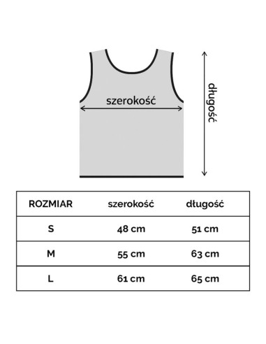 Znacznik treningowy na koszulkę - czerwony