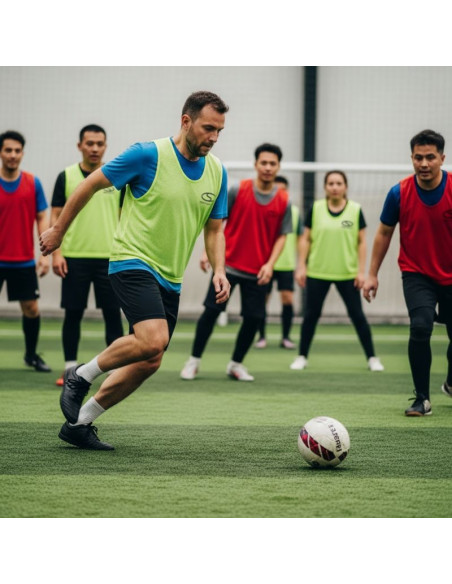 Znacznik treningowy na koszulkę - czerwony