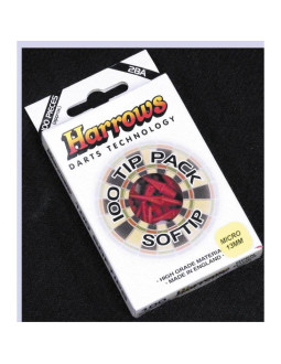 Końcówki do rzutek softip harrows spare micro 100 szt 2