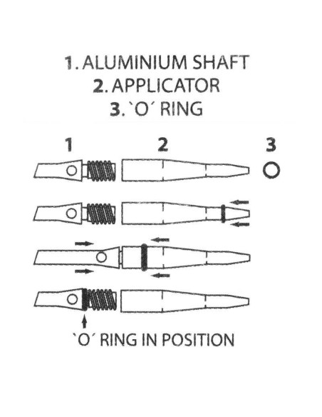 Harrows shaft lock sys oring