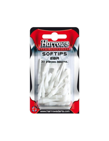 Końcówki do rzutek softip harrows spare dimple 30 szt
