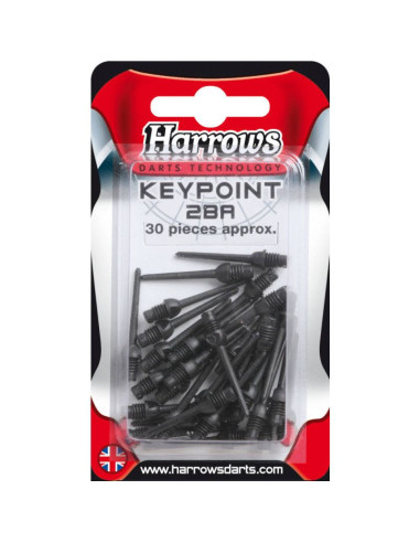 Końcówki do rzutek softip harrows spare keypoint 30 szt