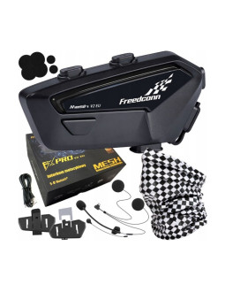 Interkom motocyklowy freedconn fx pro v2 eu mesh 2