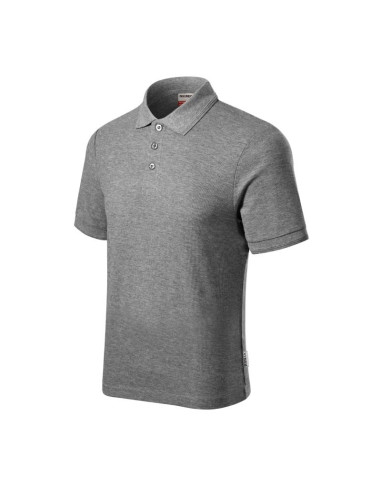 Koszulka polo męska reserve (ciemnoszary melanż (brand label))