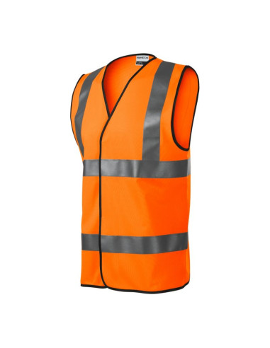 Kamizelka odblaskowa unisex hv bright (fluorescencyjny pomarańczowy)