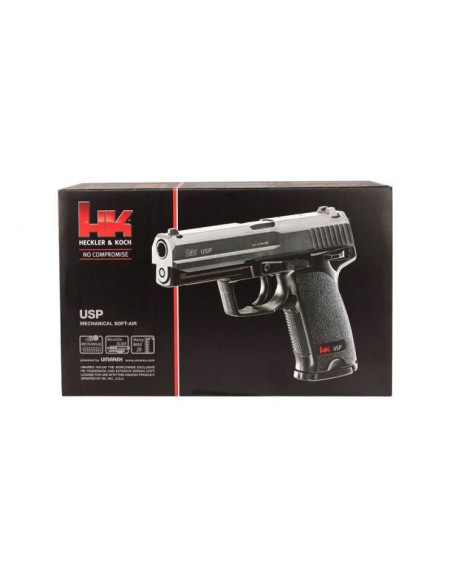 Pistolet asg heckler&koch hk-usp 6mm sprężynowy (2.