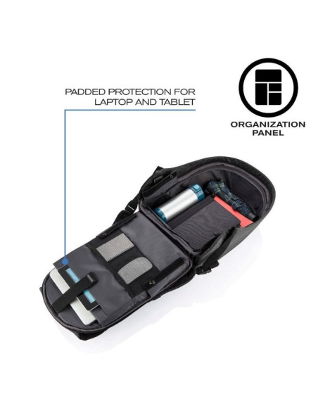 Xd design plecak antykradzieżowy bobby hero small czarny p/n: p705.701