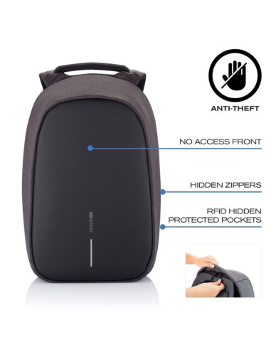 Xd design plecak antykradzieżowy bobby hero small czarny p/n: p705.701