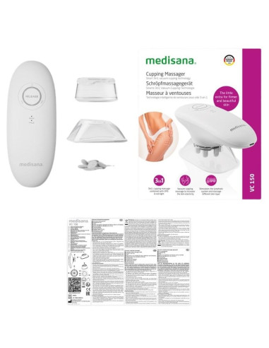 Masażer podciśnieniowy medisana vc 150 3w1