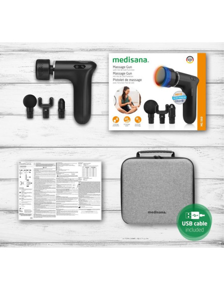 Masażer pistoletowy medisana mg 560 hot&cold