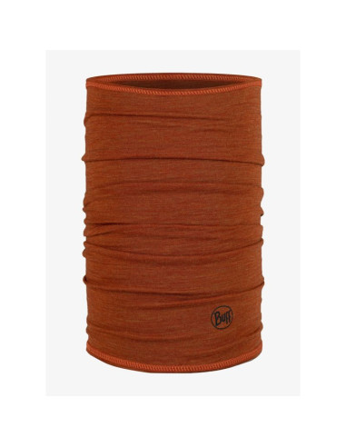 Bandana buff merino lightweight solid cinnamon