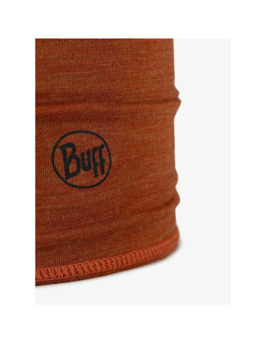 Bandana buff merino lightweight solid cinnamon