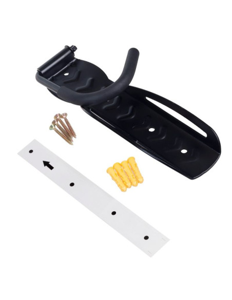 Maclean rowerowy uchwyt ścienny pionowy, stal, max obciążenie 30kg mc-432