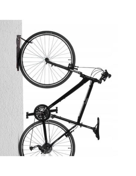 Maclean rowerowy uchwyt ścienny pionowy, stal, max obciążenie 30kg mc-432