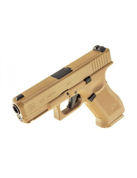 Pistolet wiatrówka glock 19x 4,5 mm coyote bb co2