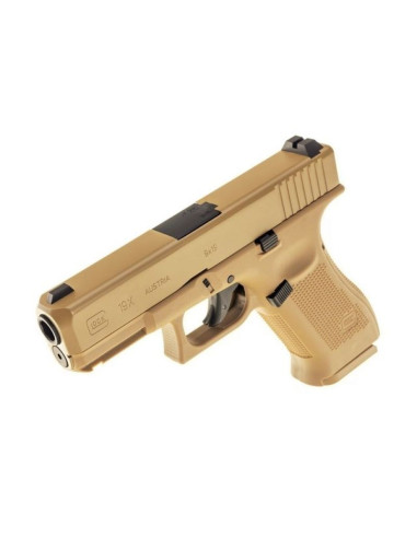 Pistolet wiatrówka glock 19x 4,5 mm coyote bb co2