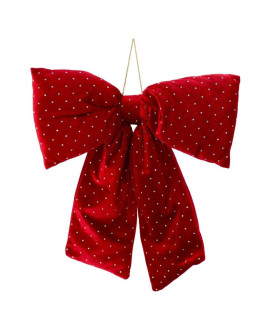 Kokarda dekoracyjna czerwona 39x50cm mica