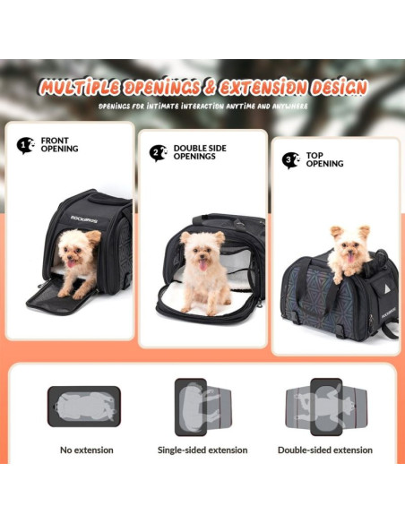 Rockbros torba rowerowa transportowa dla zwierząt